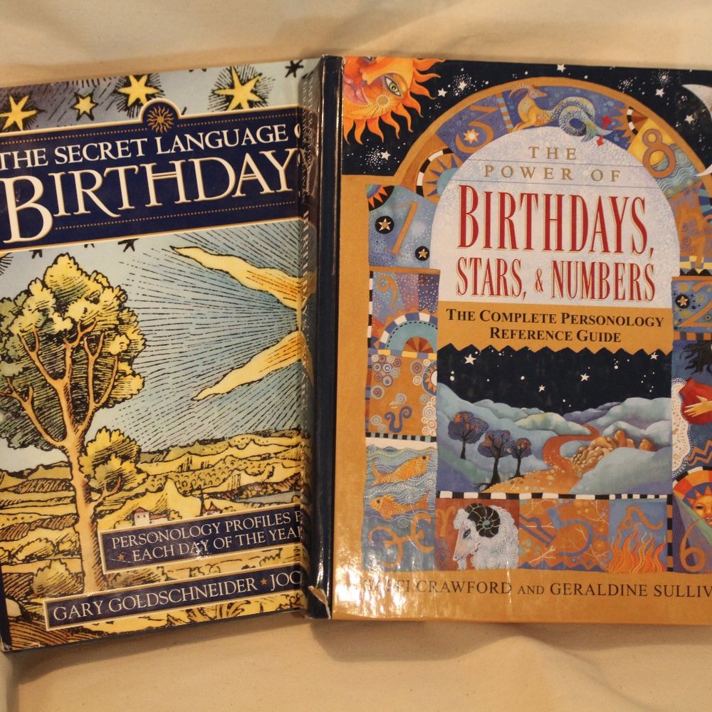 Two Astrology Book by Birthdate